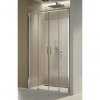 Sanswiss Top-Line S drzwi rozsuwane czteroczęściowe 160cm profil srebrny mat TLS41600107